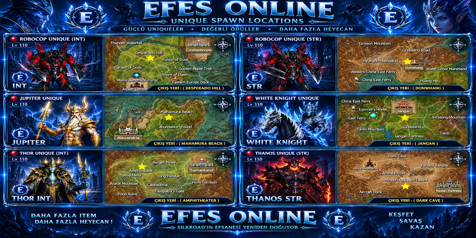 Efes Online - 110 CAP | 11 DG | Uzun Soluklu