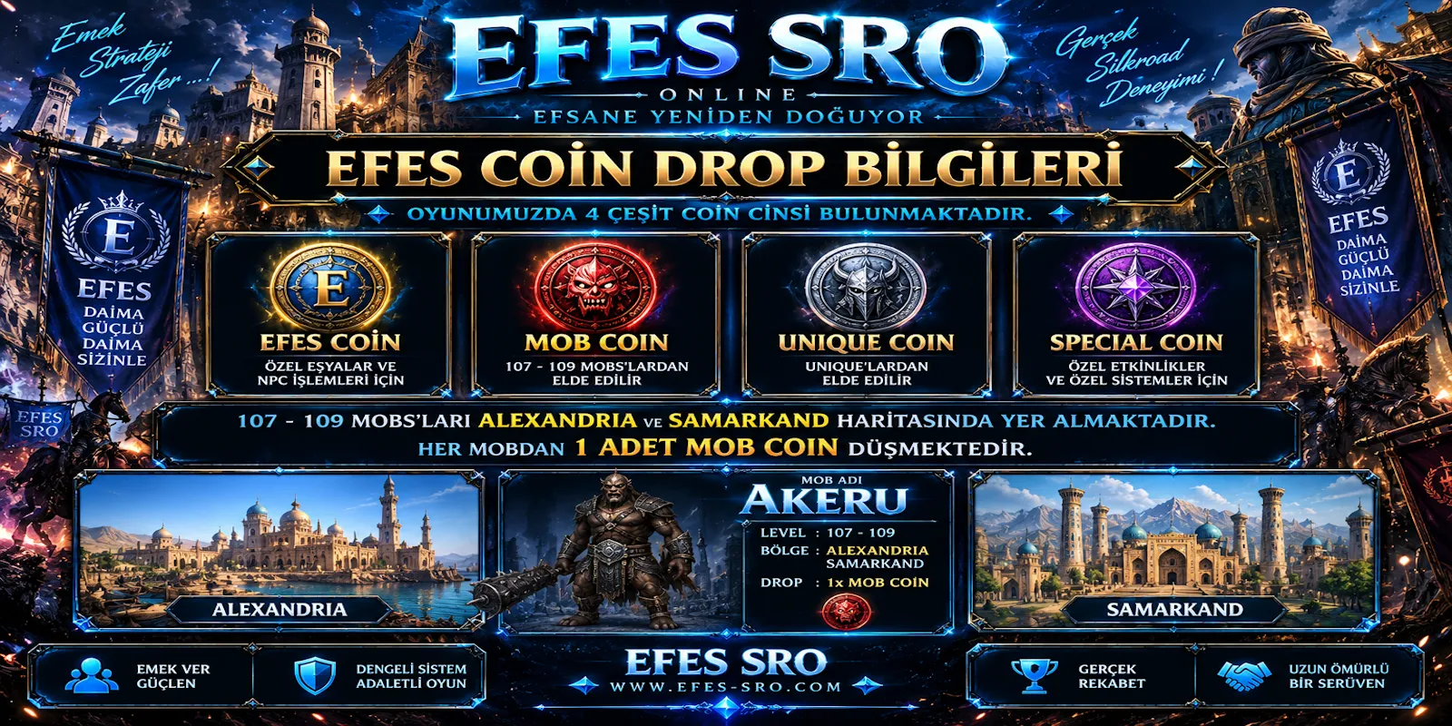 Efes Online - 110 CAP | 11 DG | Uzun Soluklu