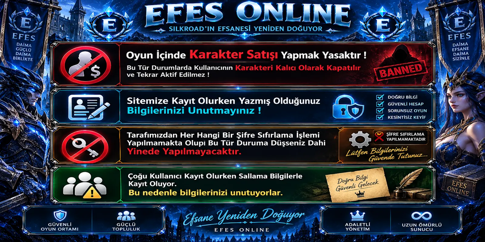 Efes Online - 110 CAP | 11 DG | Uzun Soluklu