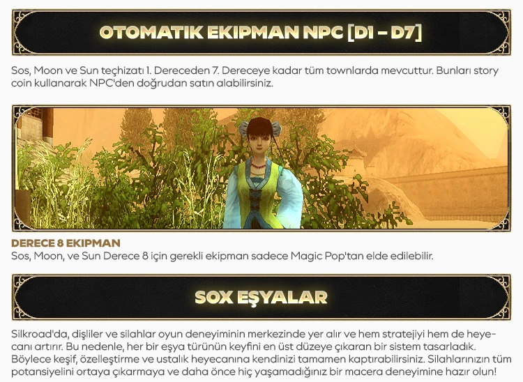 Silkroad Story Classic - Macro | Cap 90 | EU & CH | Long-Term | Grand Opening 19 SEP