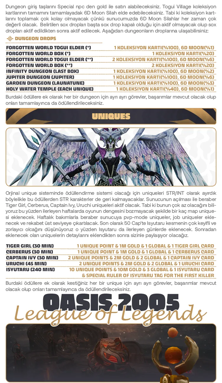 Oasis 2005 - 50 CAP | Sadece CH | Progressive | Hard Rates | Haftalık $500 Ödül Havuzu