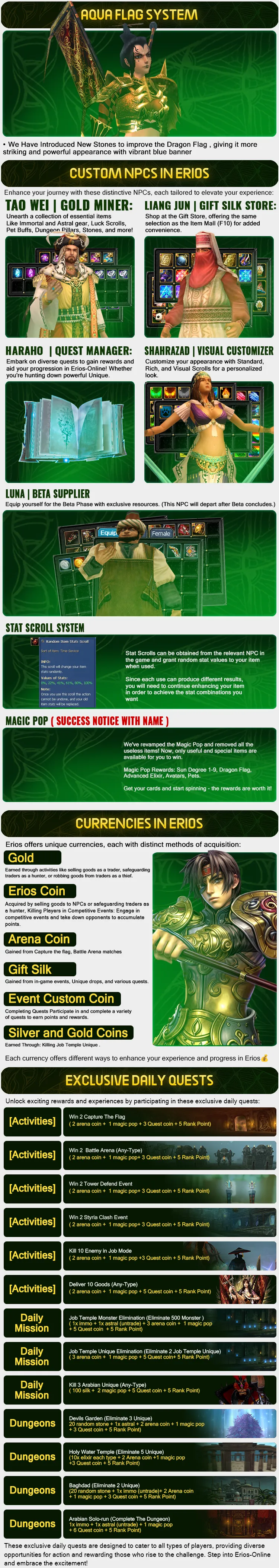 Erios Online - 105 CAP | Only CH | Marco Bot | Open Market
