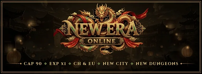 New Era Online - 90 CAP | EU&CH | 1X Rate | Yeni Şehir: Nanzhang | Mythic Trial