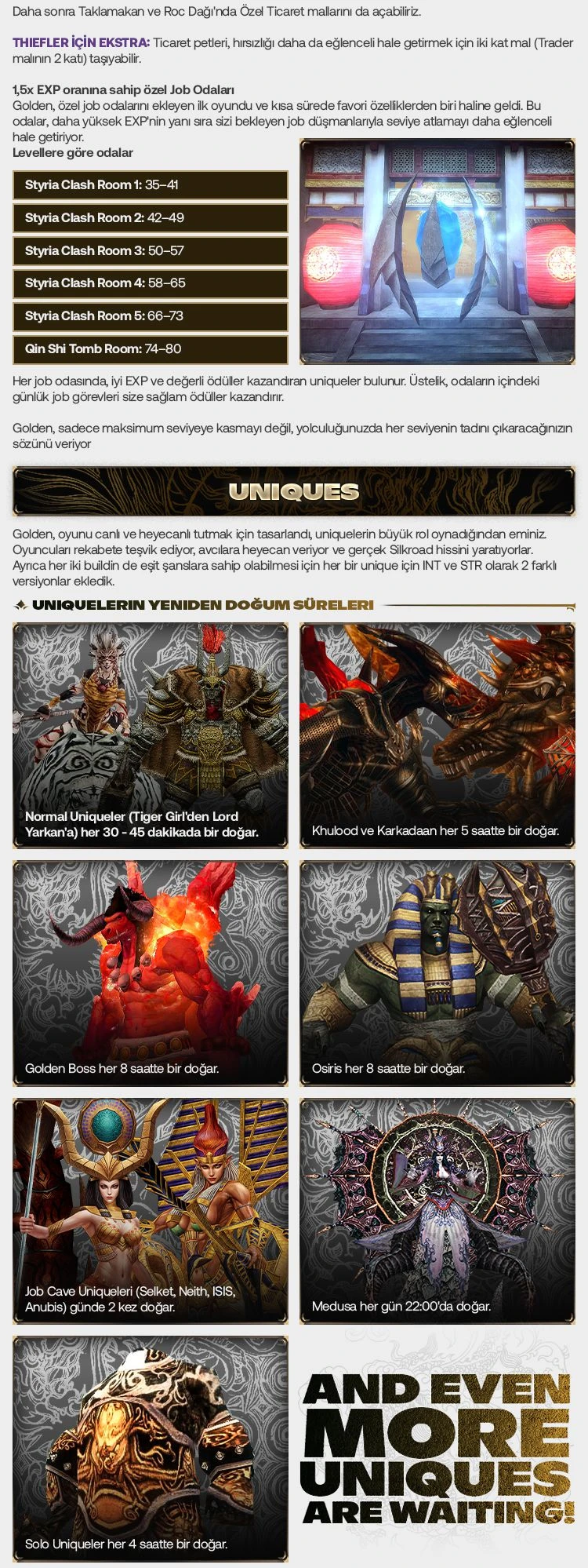 Golden Online - 80 Cap | Sadece CH | Zor Server