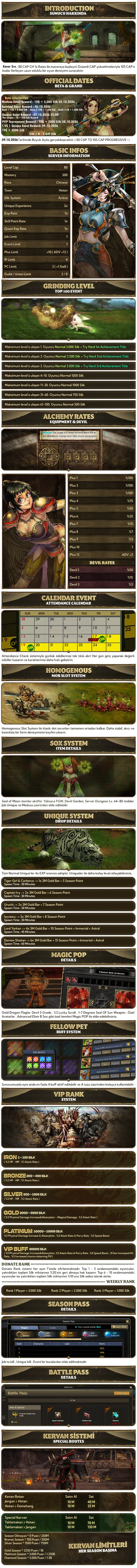 Xavor Online - Only MACRO PVE | 80 CAP | Sadece CH | Hard Rate