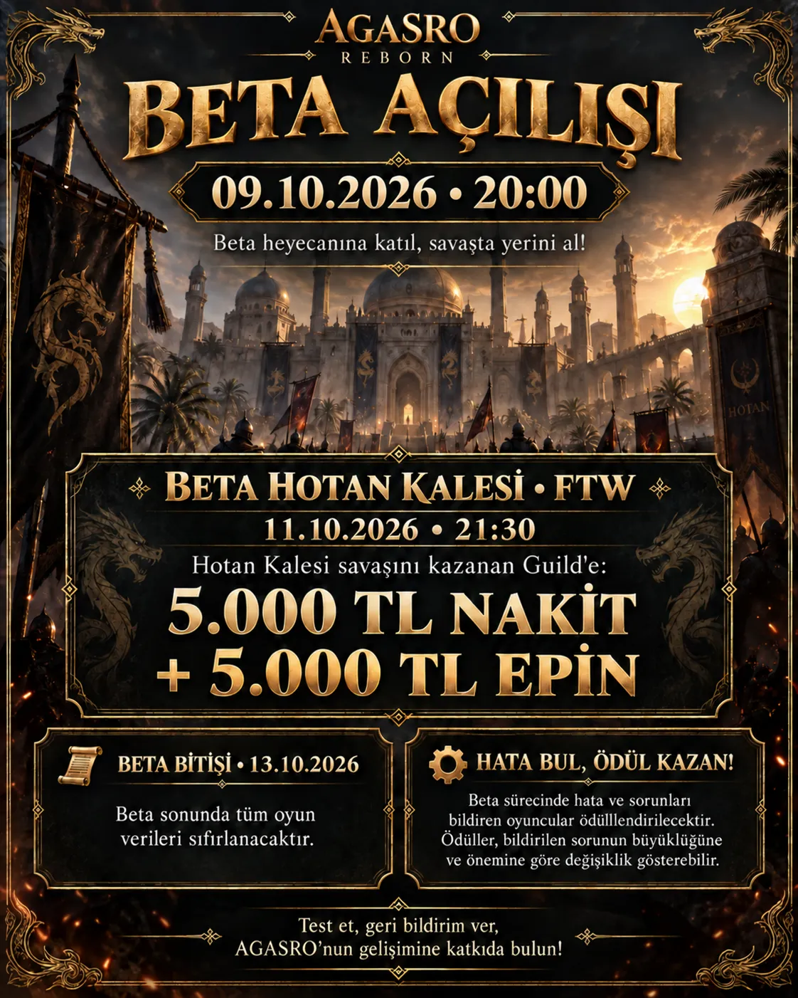 AGASRO - 120 CAP | EU&CH | PvP Server | Ücretsiz Premium, Godbless & Devil | Bol Etkinlik