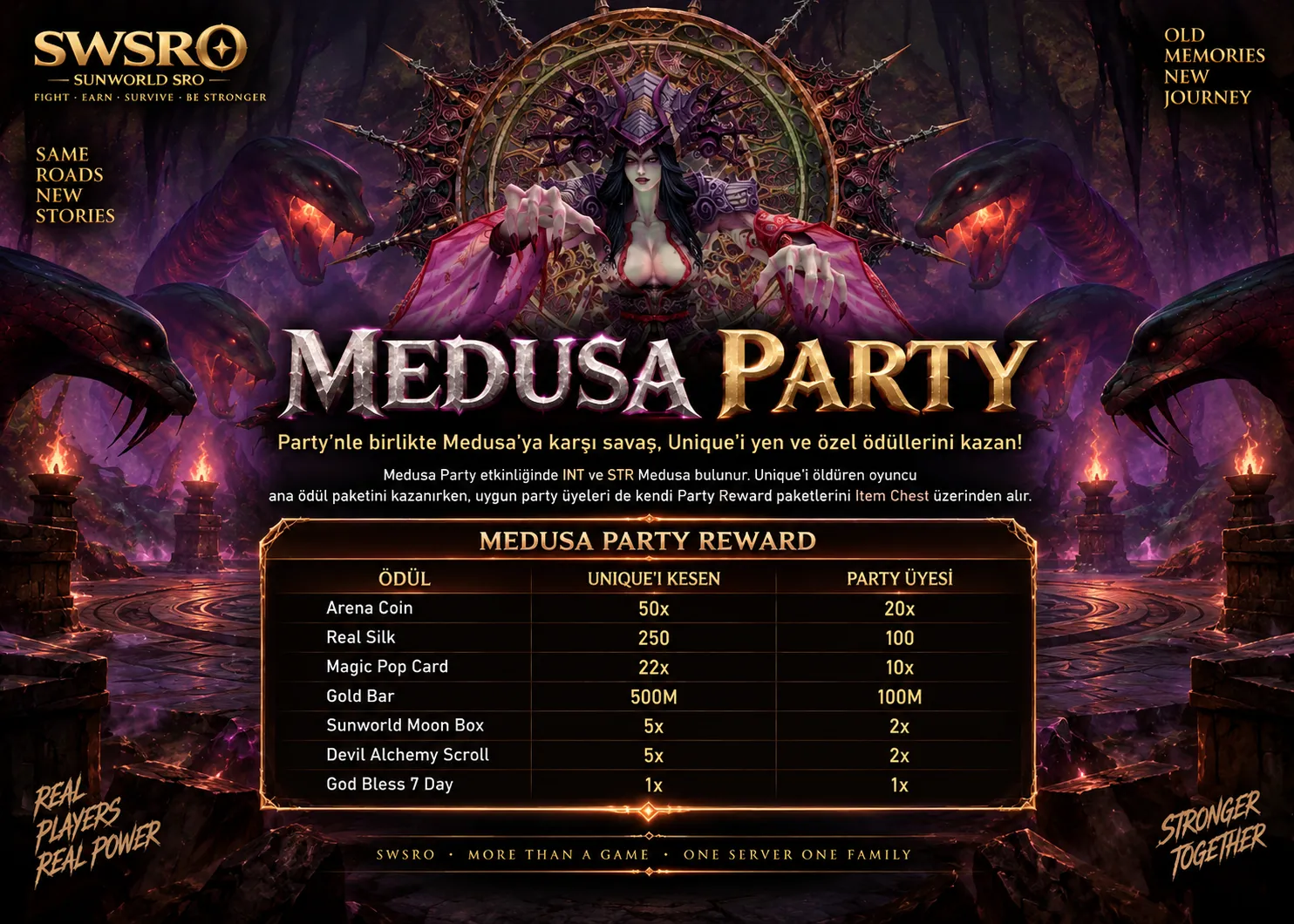 Sunworld Online - 100 CAP | Sadece CH | Drop Sistem | Yeni Dungeon