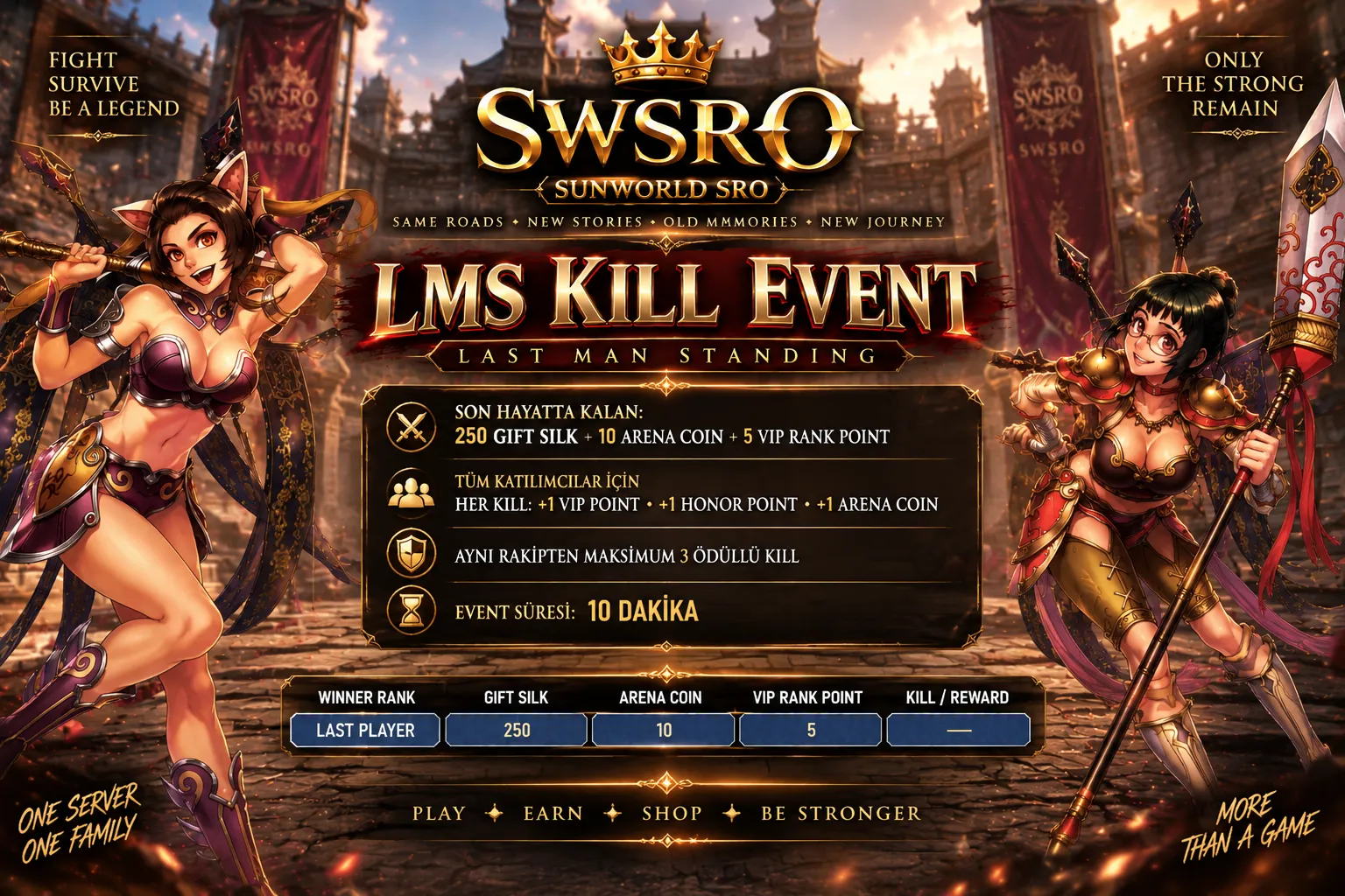 Sunworld Online - 100 CAP | Sadece CH | Drop Sistem | Yeni Dungeon