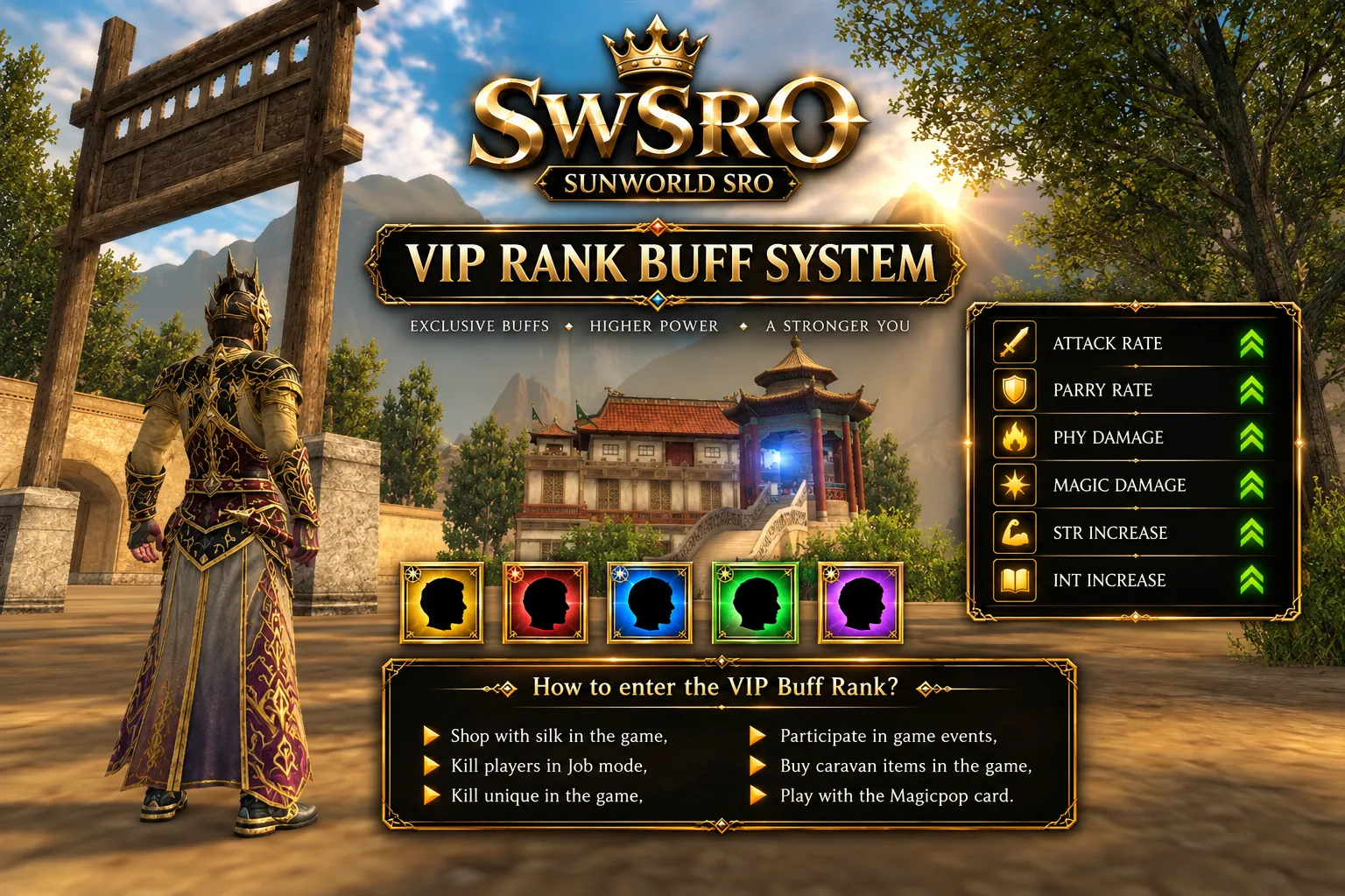 Sunworld Online - 100 CAP | Sadece CH | Drop Sistem | Yeni Dungeon