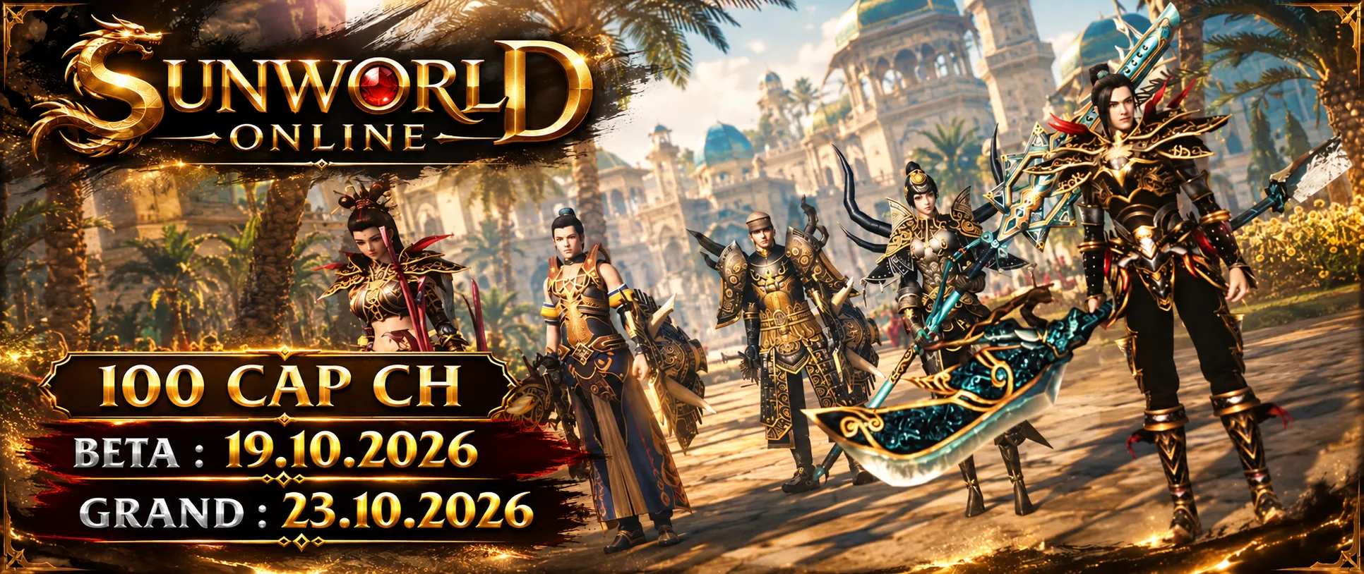 Sunworld Online - 100 CAP | Sadece CH | Drop Sistem | Yeni Dungeon