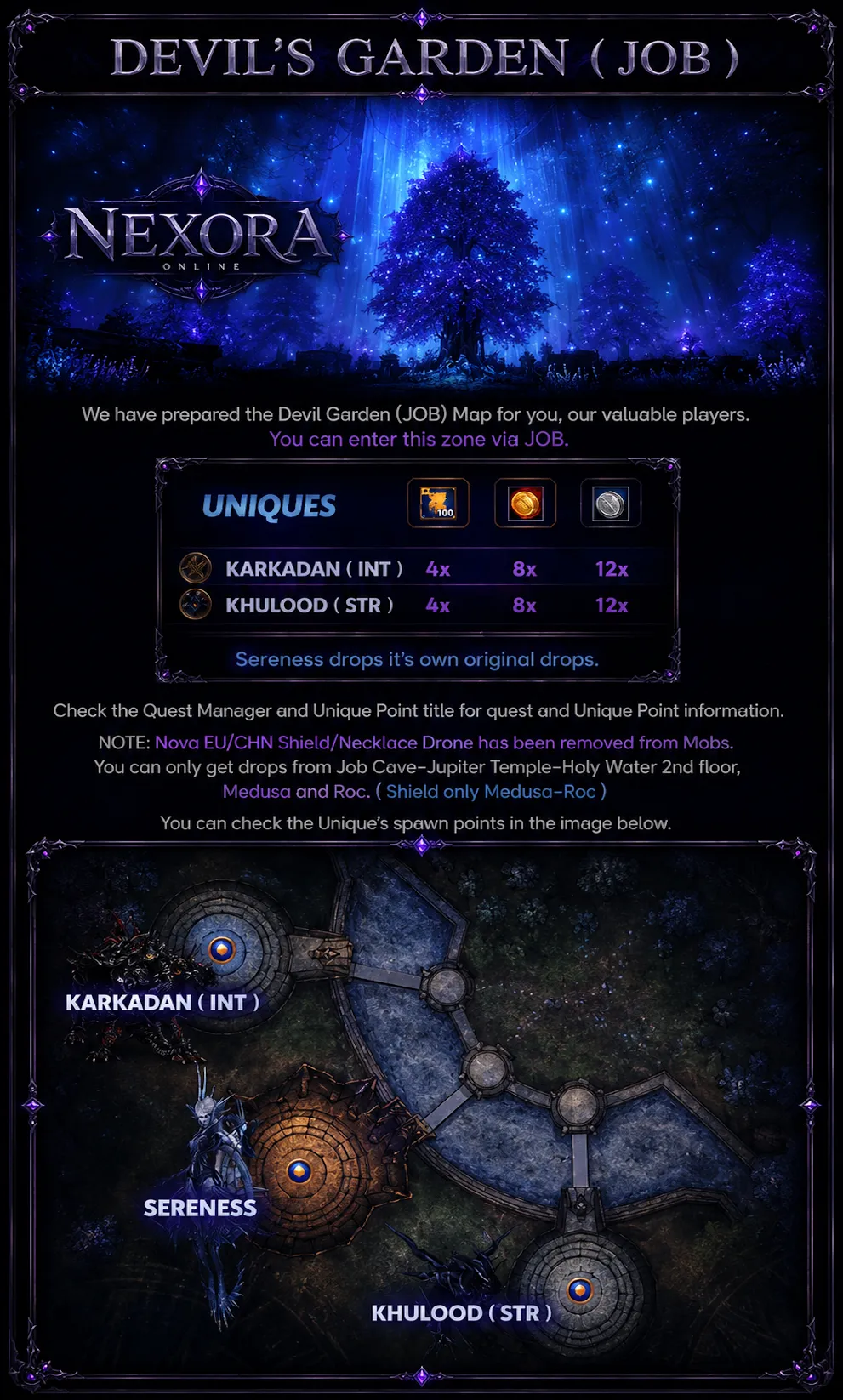 Nexora Online - 110 CAP | EU&CH | Silk & Drop Sistem | Job Tabanlı | Full Aktivite