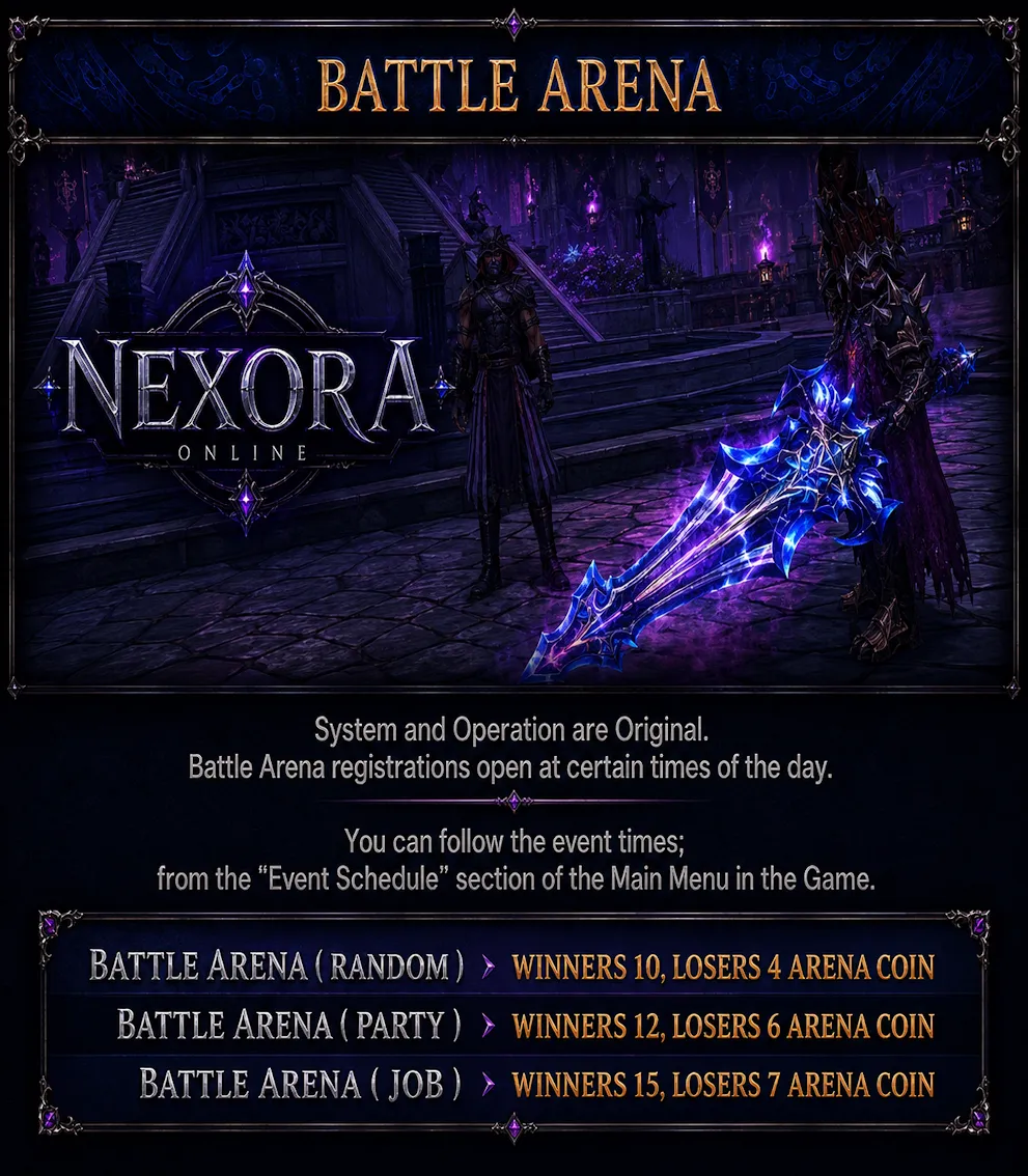 Nexora Online - 110 CAP | EU&CH | Silk & Drop Sistem | Job Tabanlı | Full Aktivite