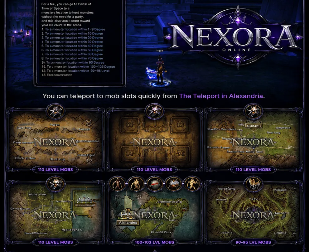 Nexora Online - 110 CAP | EU&CH | Silk & Drop Sistem | Job Tabanlı | Full Aktivite