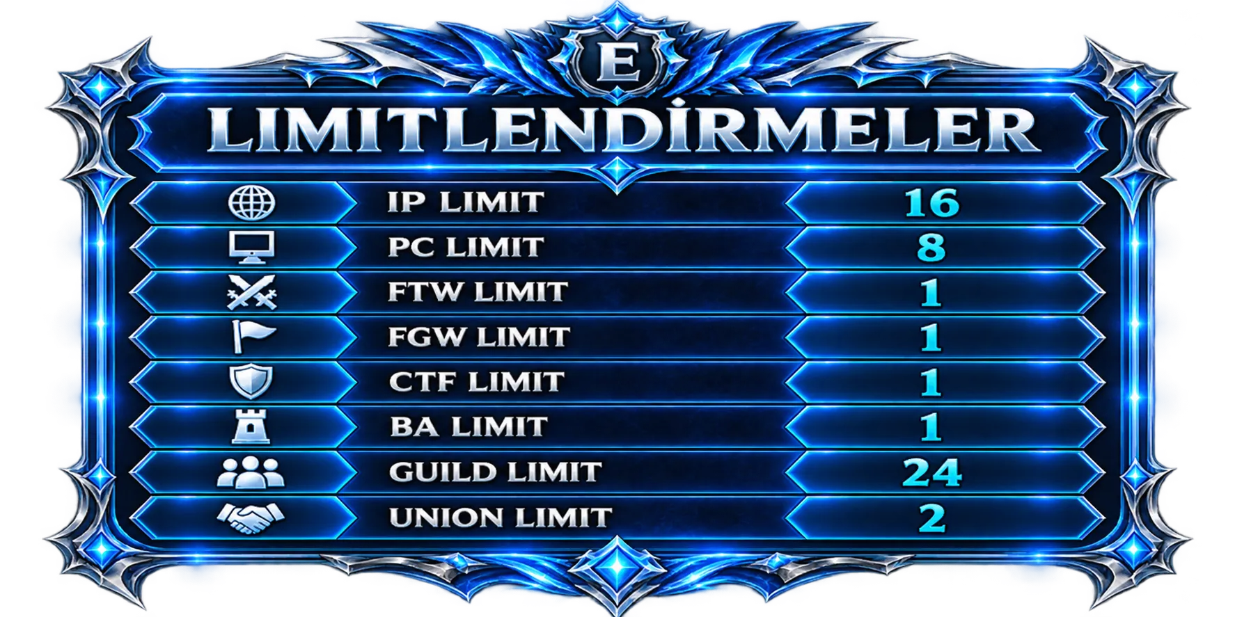Efes Online - 120 CAP | EU&CH | 13-14-15 DG | Kolay PvP Server | 1 Gold