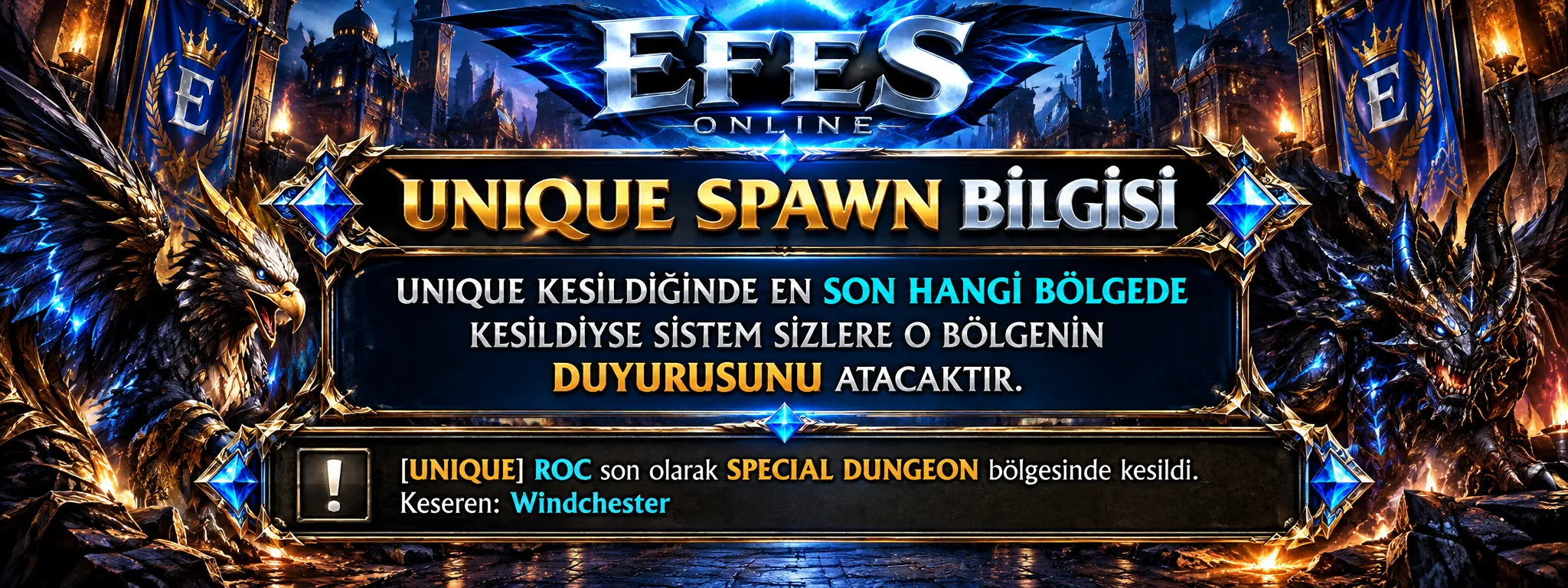 Efes Online - 120 CAP | EU&CH | 13-14-15 DG | Kolay PvP Server | 1 Gold