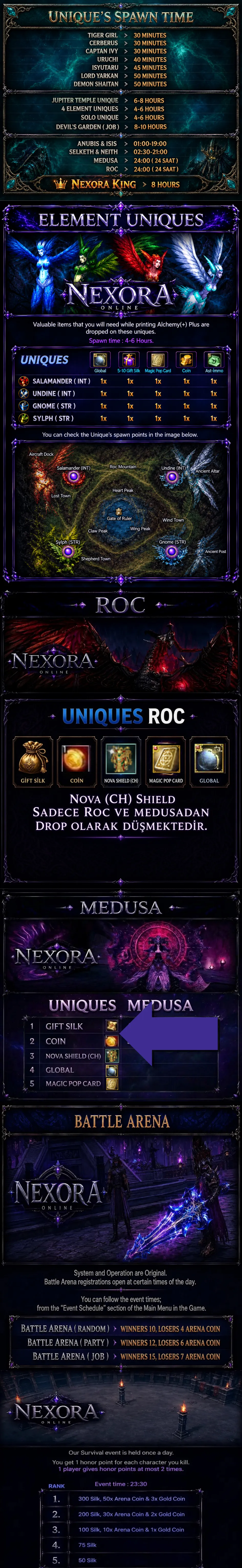 Nexora Online - 105 CAP | Sadece CH | Silk/Drop/Coin/Job/Kervan Sistem | Job Tabanlı | Full Aktivite