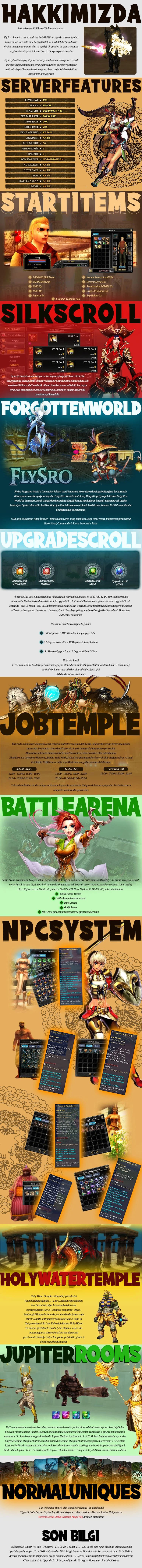 Flysro Online - 120 Cap 7. Ayında! | Emek Server | 12 Dg Moon/Sun Sİstem | +600 Online Player