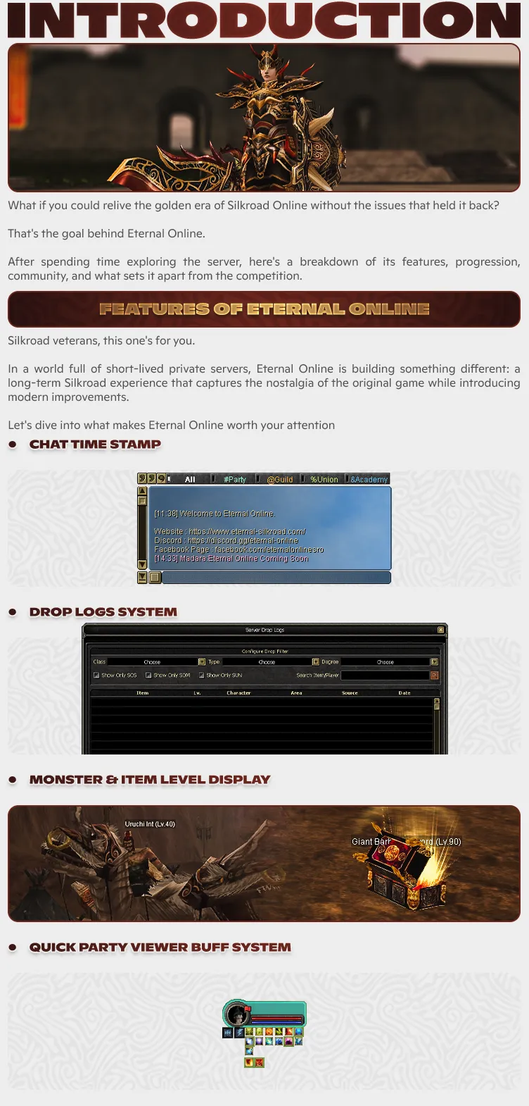 Eternal Online - 100 CAP Progressive | No Bots | Long-Term | Play2Win | EU&CH