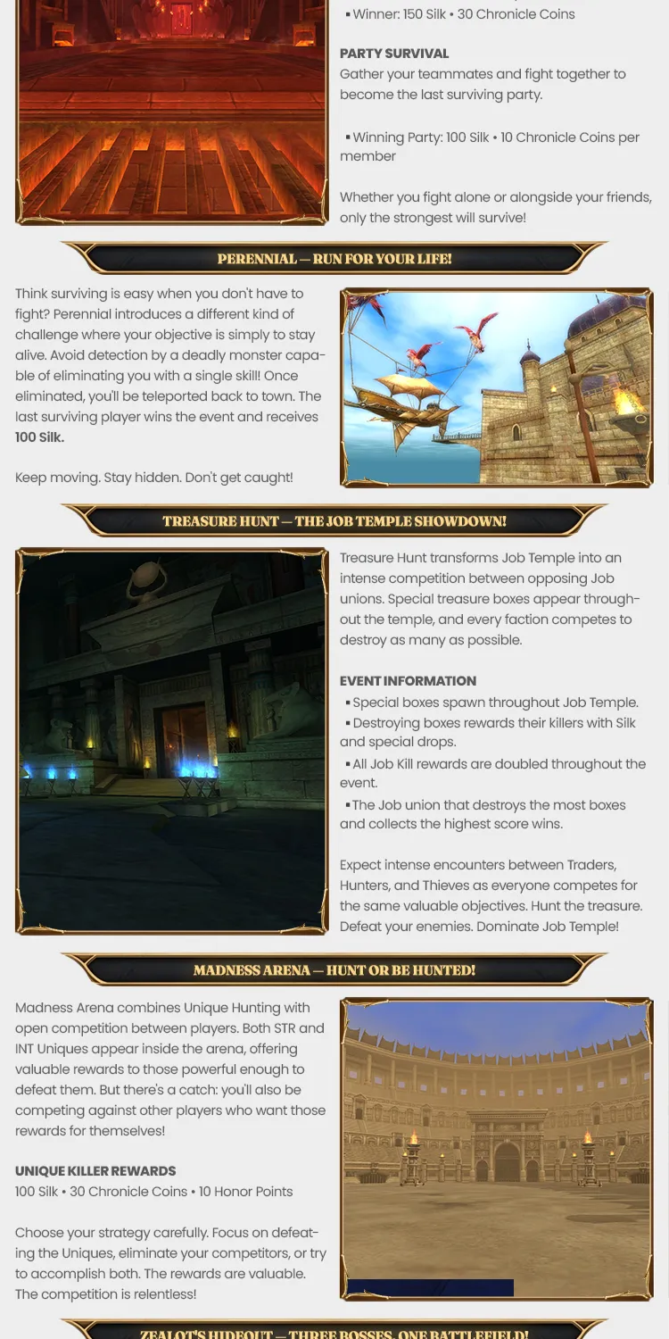 Silkroad Chronicle - 110 CAP | EU&CH | Classic Silkroad Experience | No Silk Scrolls | Open Market | Zerk Quests