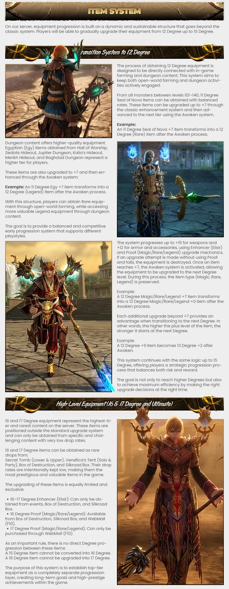 Astyra Silkroad-R - 140 CAP | Old & New Both Job System | Ultimate