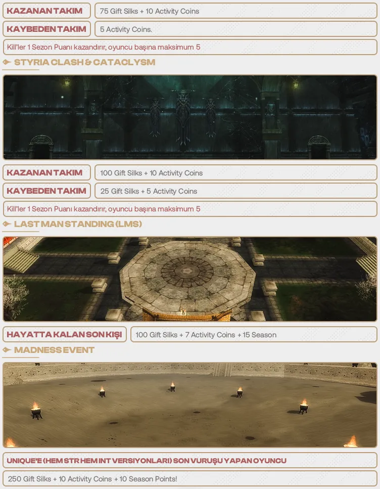 DreamWorld - 105 CAP | Sadece CH | Uzun Ömürlü | 50.000$ Ödül Havuzu