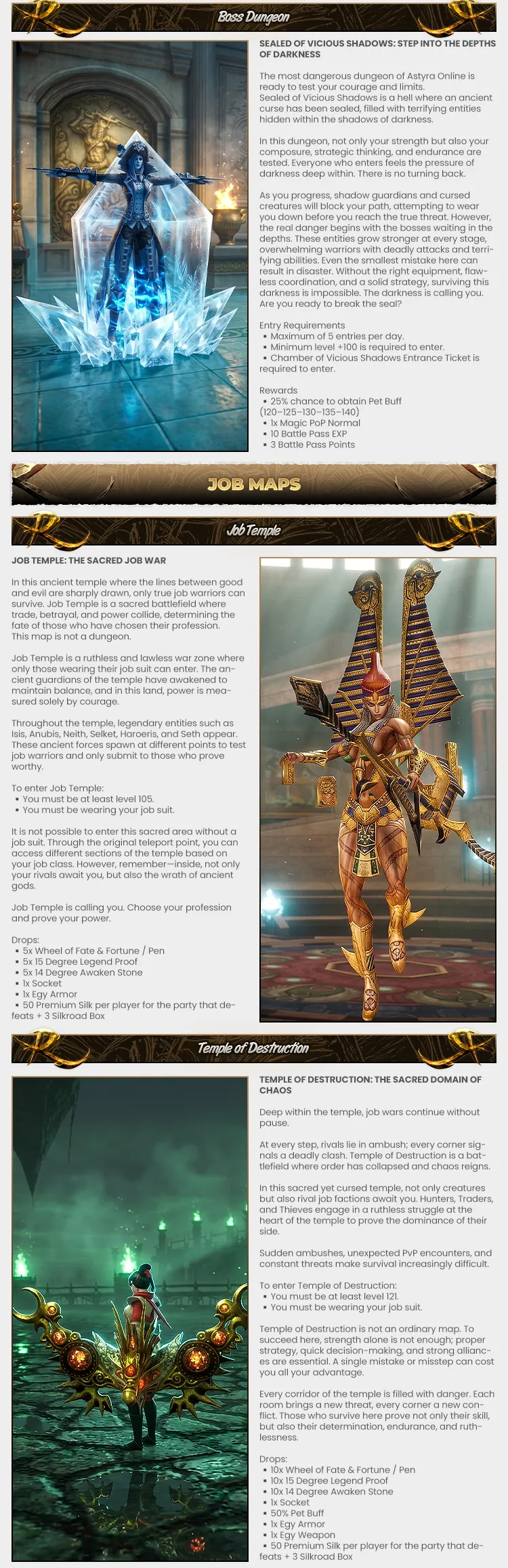 Astyra Silkroad-R - 140 CAP | Old & New Both Job System | Ultimate