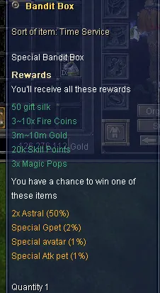 Fire - PK Gear Drop | 80 CAP | Only CH | Hard Rates | Progressive | No Bots