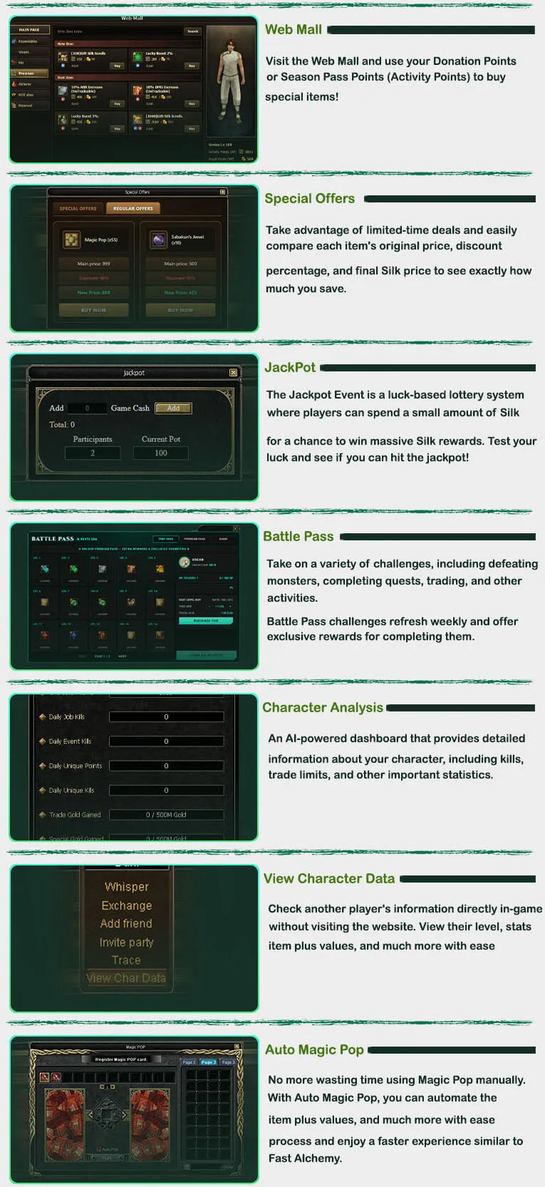 Arthur Online - 110 CAP | EU&CH | Equalized Events | Long-Term | New Features | $10,000 Prize Pool