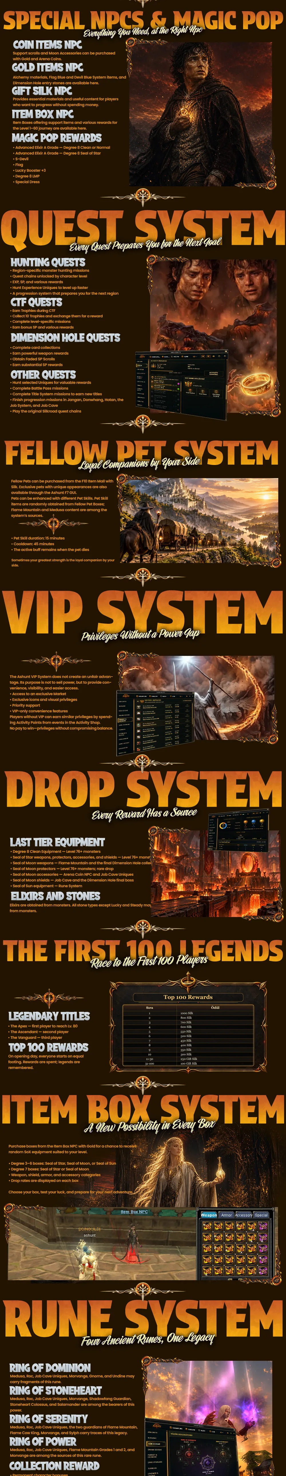 Ashunt Online - 80 CAP | Only CH | Hard Rate 1x | Rune System | Live Betting Tournament