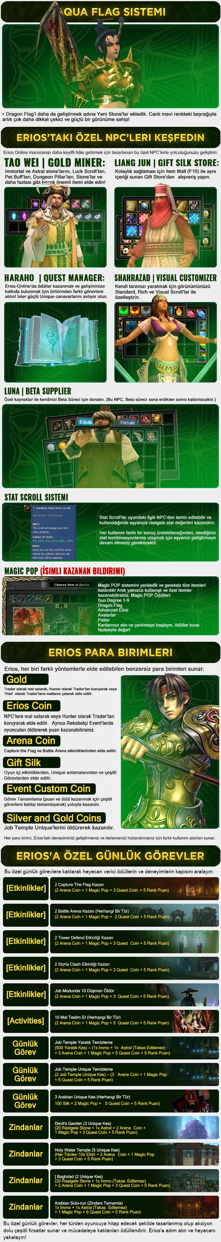 Erios Online - 105 CAP | Sadece CH | Marco Bot | Open Market