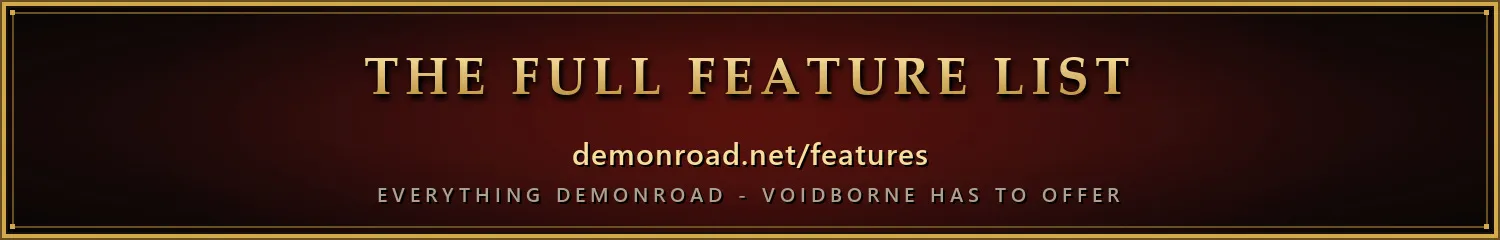 DemonRoad - Voidborne - 140 CAP | EU&CH | 150x | Battle Card TCG