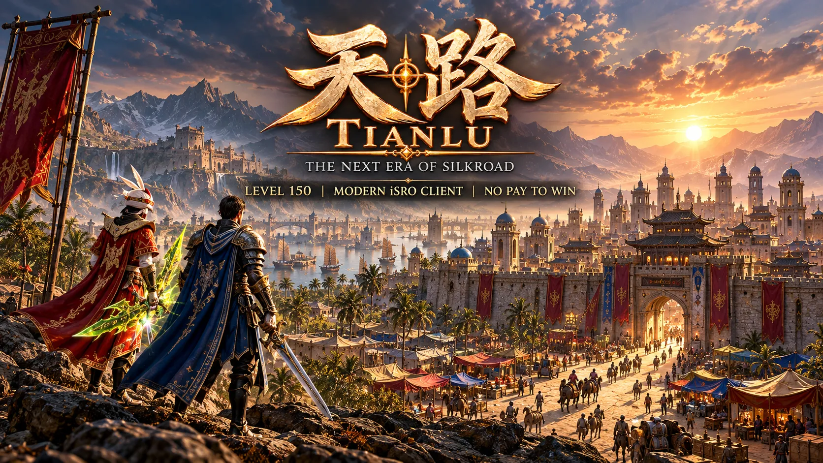 Tianlu - Cap 150 | Modern iSRO 2026 | EU & CH | x10 EXP/SP | Custom Engine | No Pay to Win