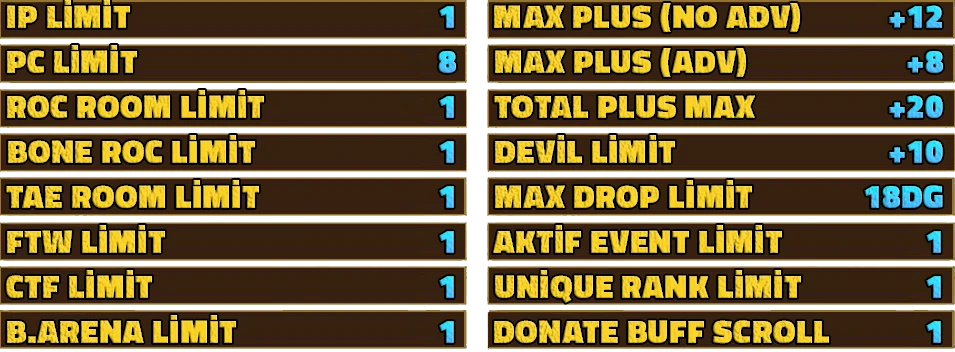 Gamex Online - 120 Cap | Max Degree : 19 | PvP Server | Coin Sistem | G.O : 04.11.2025