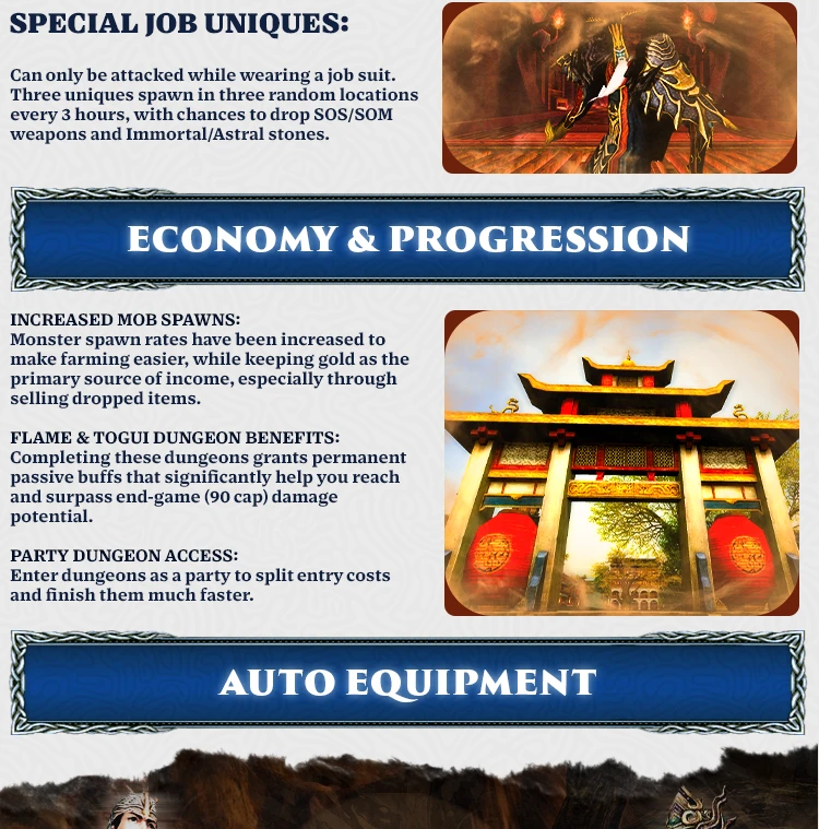 Dominus Online - 90 CAP | EU&CH | Balanced PvP | No Bots | Custom Systems | Built for Players | Long-Term Progression