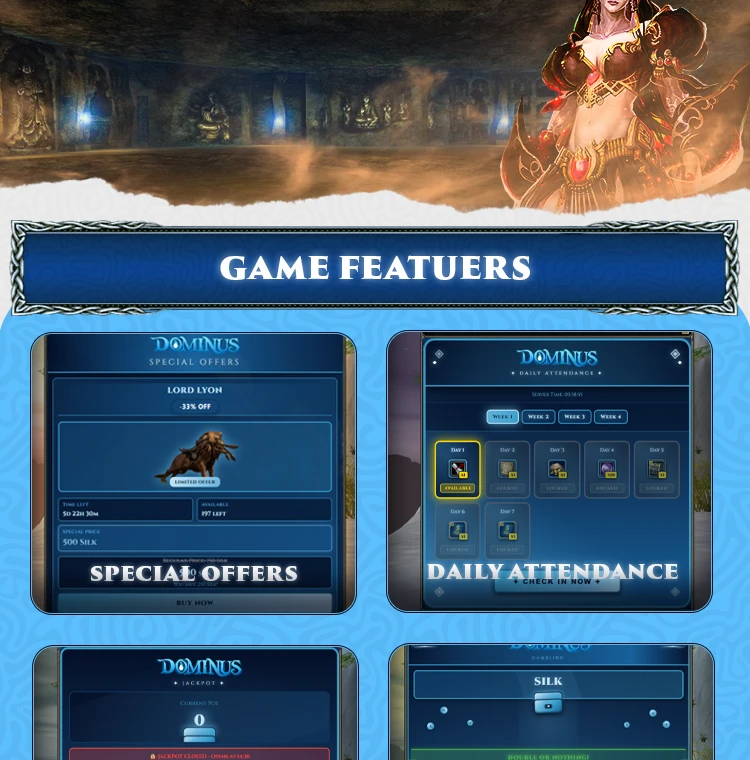 Dominus Online - 90 CAP | EU&CH | Balanced PvP | No Bots | Custom Systems | Built for Players | Long-Term Progression