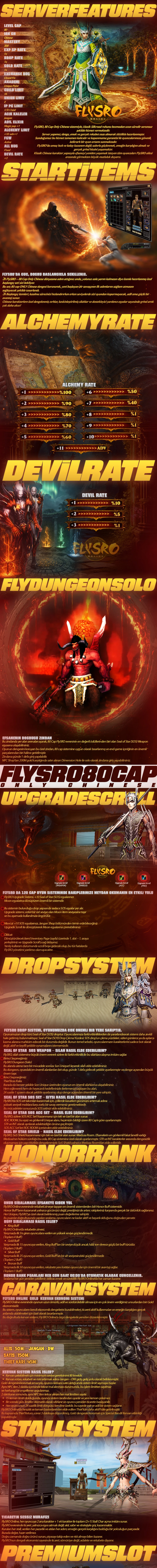 FlySro - 80 CAP | Yeni Sunucu Tibet | Emek Server | 08 DG Sos/Moon | Old System | Sadece CH